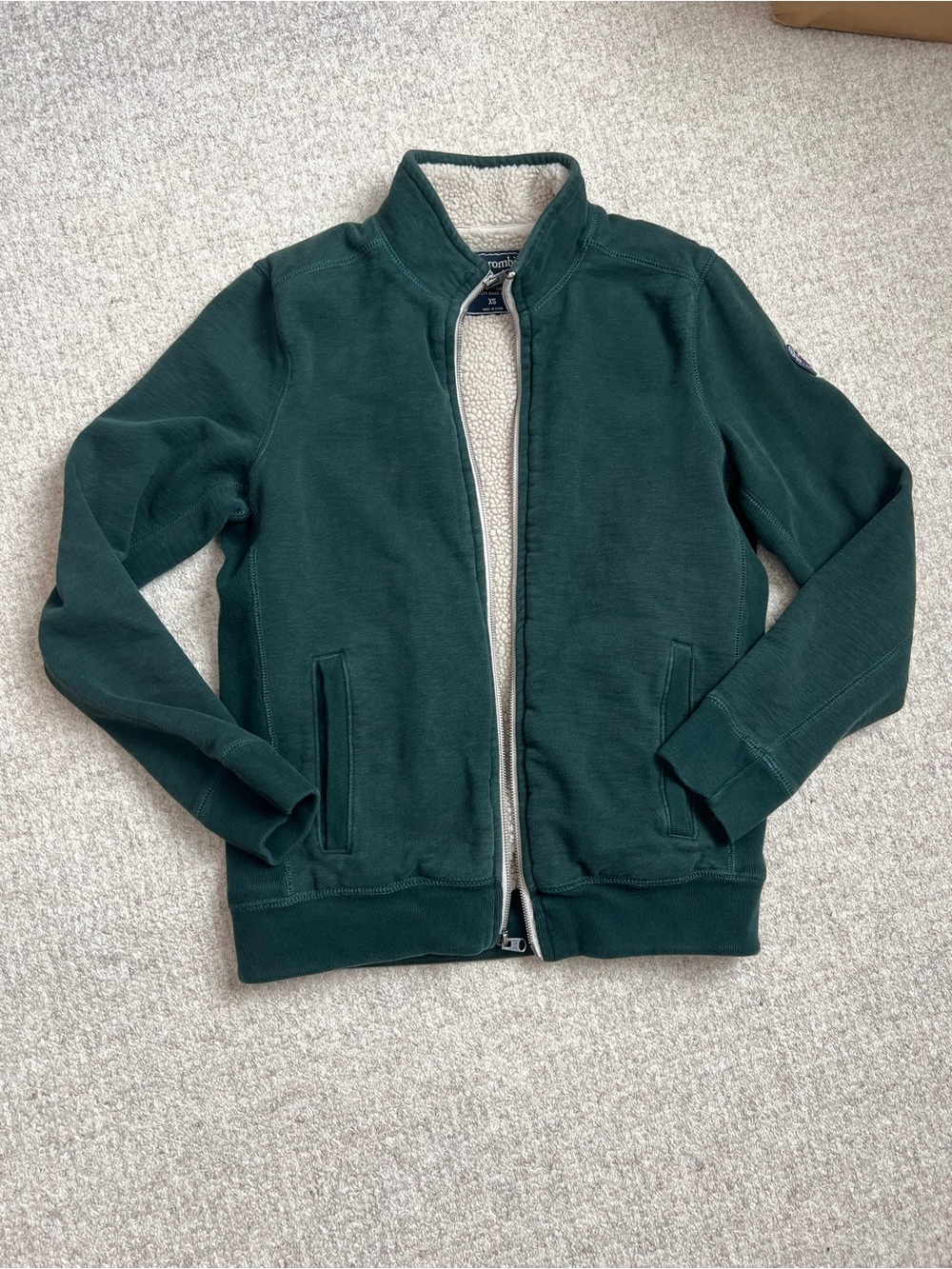 Y2K Abercrombie and Fitch Sherpa Jacket